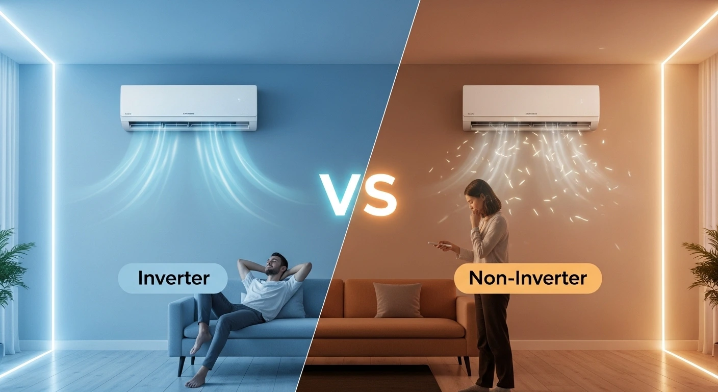 Inverter vs Non-Inverter AC: Which One is Best Fit for You?