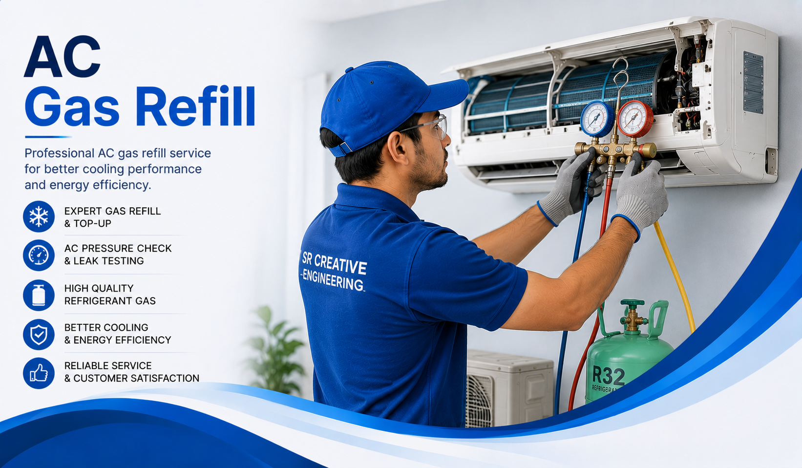 AC Gas Refill